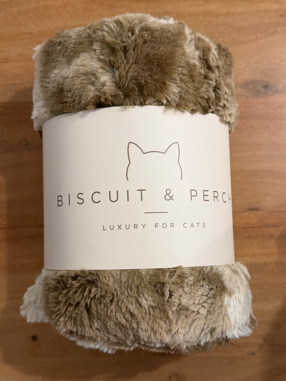 Little Kneads Sourdough small cat blanket by Biscuit & Perch